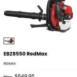 Redmax Backpack Blower 