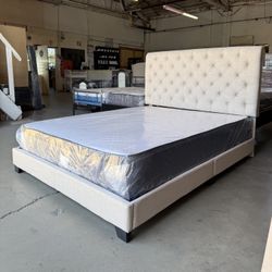 New Queen Bed And Mattress 