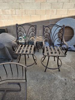 High End Cast Iron Outdoor Furniture 
