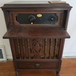 Atwater Village Model 36 Radio Cabinet Vintage 1927