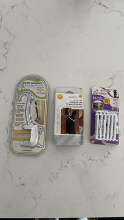 New Child proofing locks and latches