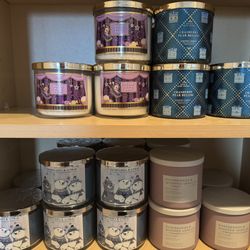 New Bath & Bodywork’s Candles 