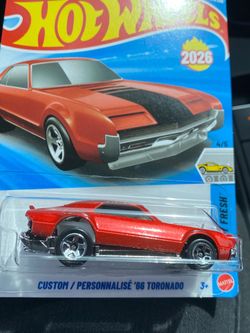 ERROR - Hot Wheels Custom '66 Toronado Die-Cast Car