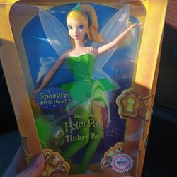 Tinkerbell From Peter Pan Disney Movie Doll