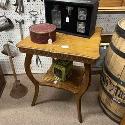Antique Oak Side Table