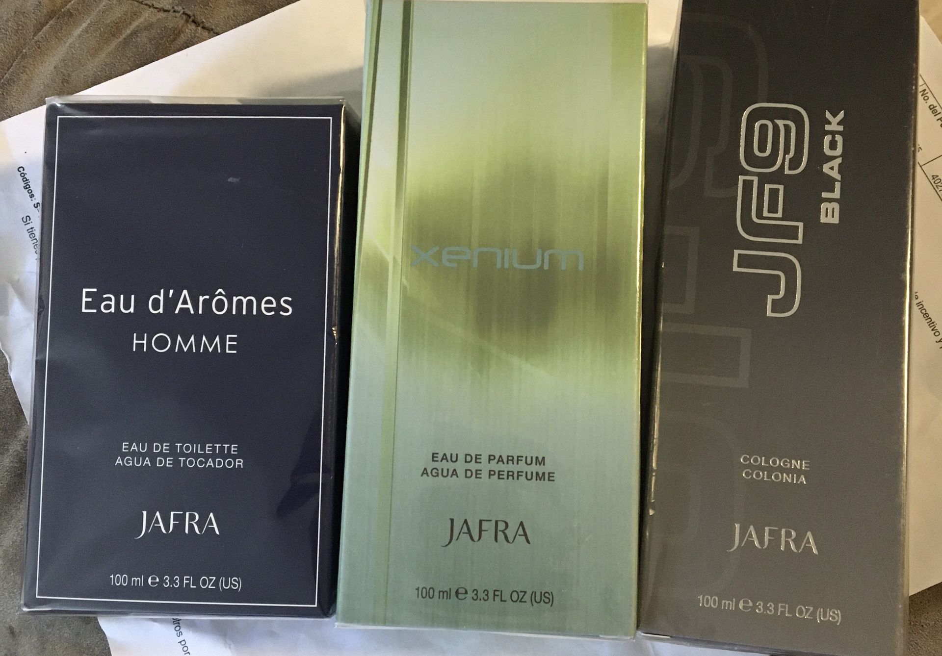 Jafra Trio Perfumes Para Hombre  Compra Los Tres Por $50
