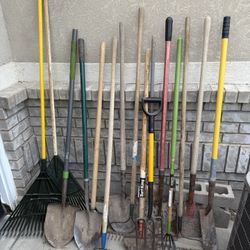 Shovels, Rakes, Yard Tools