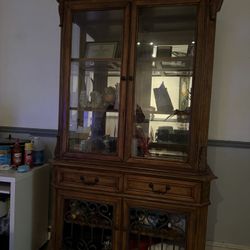 Antique china cabinet
