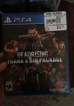Ps4 game Dead rising franks big package