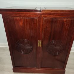 Rosewood Portable Bar