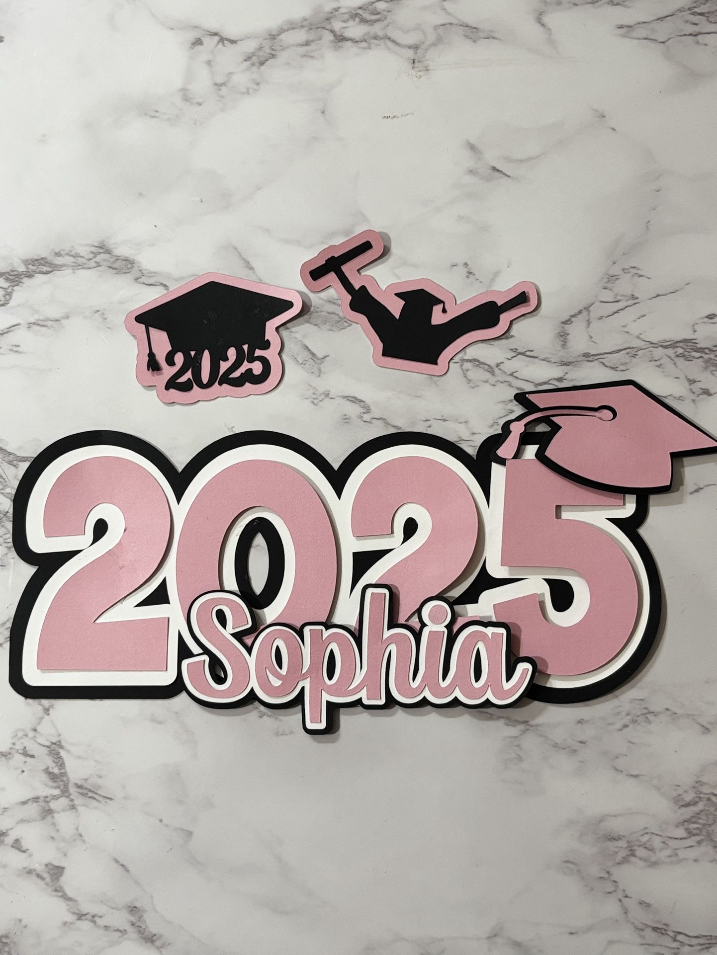 Graduation Cake Topper - Custom