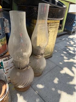 Vintage oil lamp