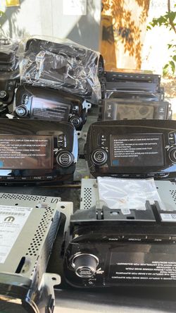Mopar car stereo original stock 2014 through six 2016
