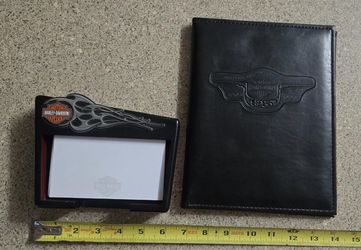 Harley Davidson 95th Anniversary Collectible Tour Log  Photo Albm & Note Holder