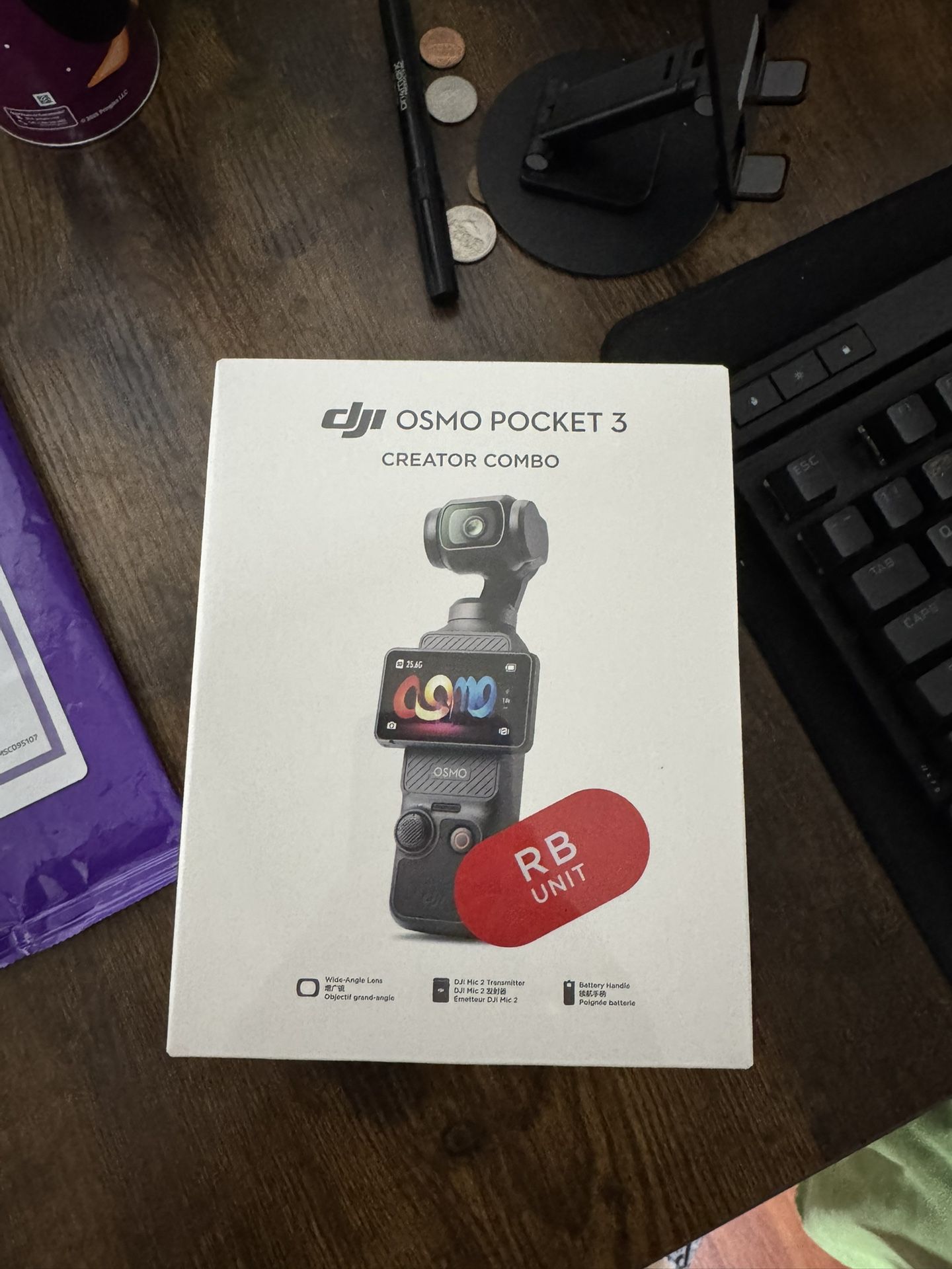 DJI Osmo Pocket 3 – Creator Combo (Brand New, Sealed)
