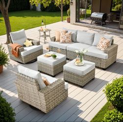 Patio furniture set outdoor new in the box