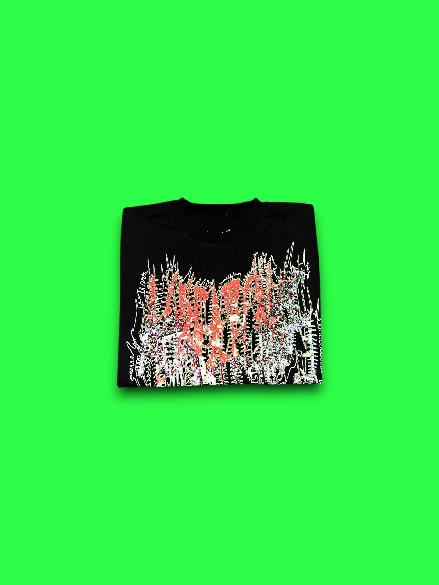 Ken Carson Opium Playboi Carti YVL A Great Chaos Teen X Leg 2 Tour Merch Tee L