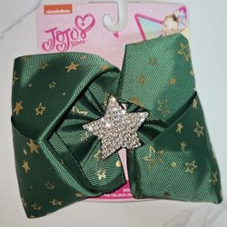 Green Jojo Siwa Star Bow
