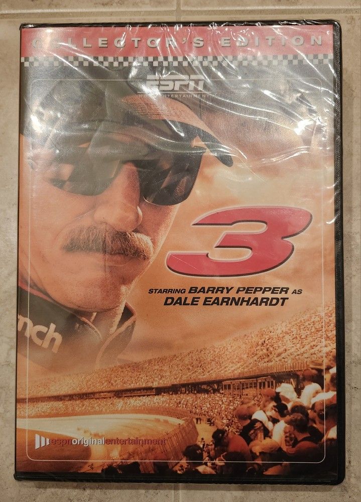 3 DVD Dale Earnhardt