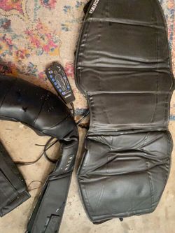 Full body chair massage and neck deep tissue massager