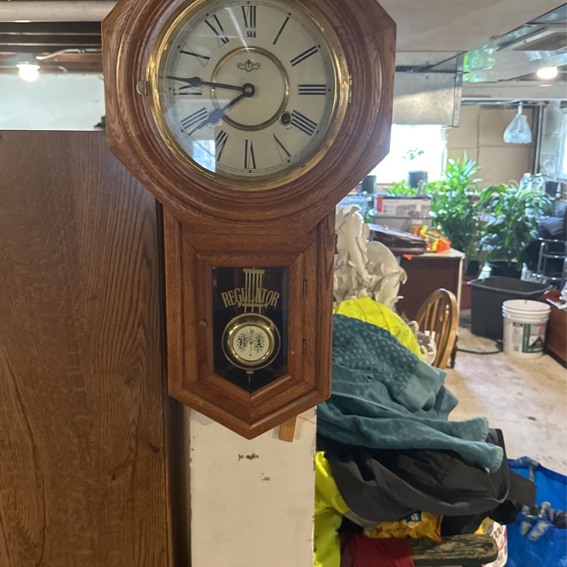 Antique Wall Clock 