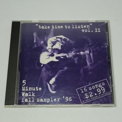 Take Time to Listen Volume Two Fall Sampler '96, CD, VERY GOOD, Clean Disc