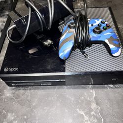 XBOX One Console With Cords And Controller 