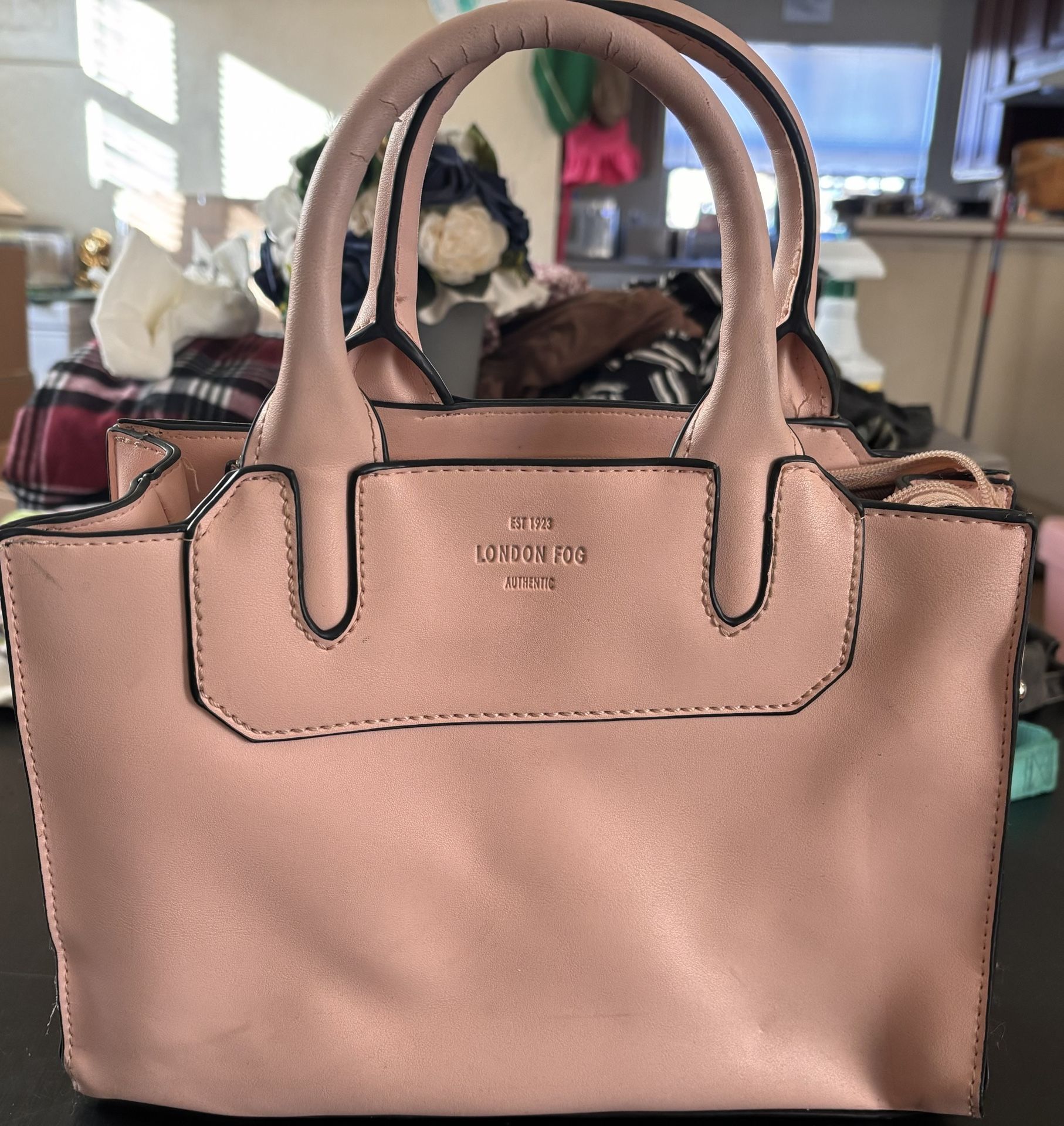 Pink London Fog Purse