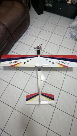 Large Sonic RC Airplane with New Motor