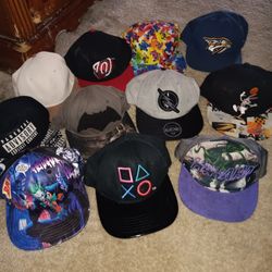 Assorted Snapback Hats