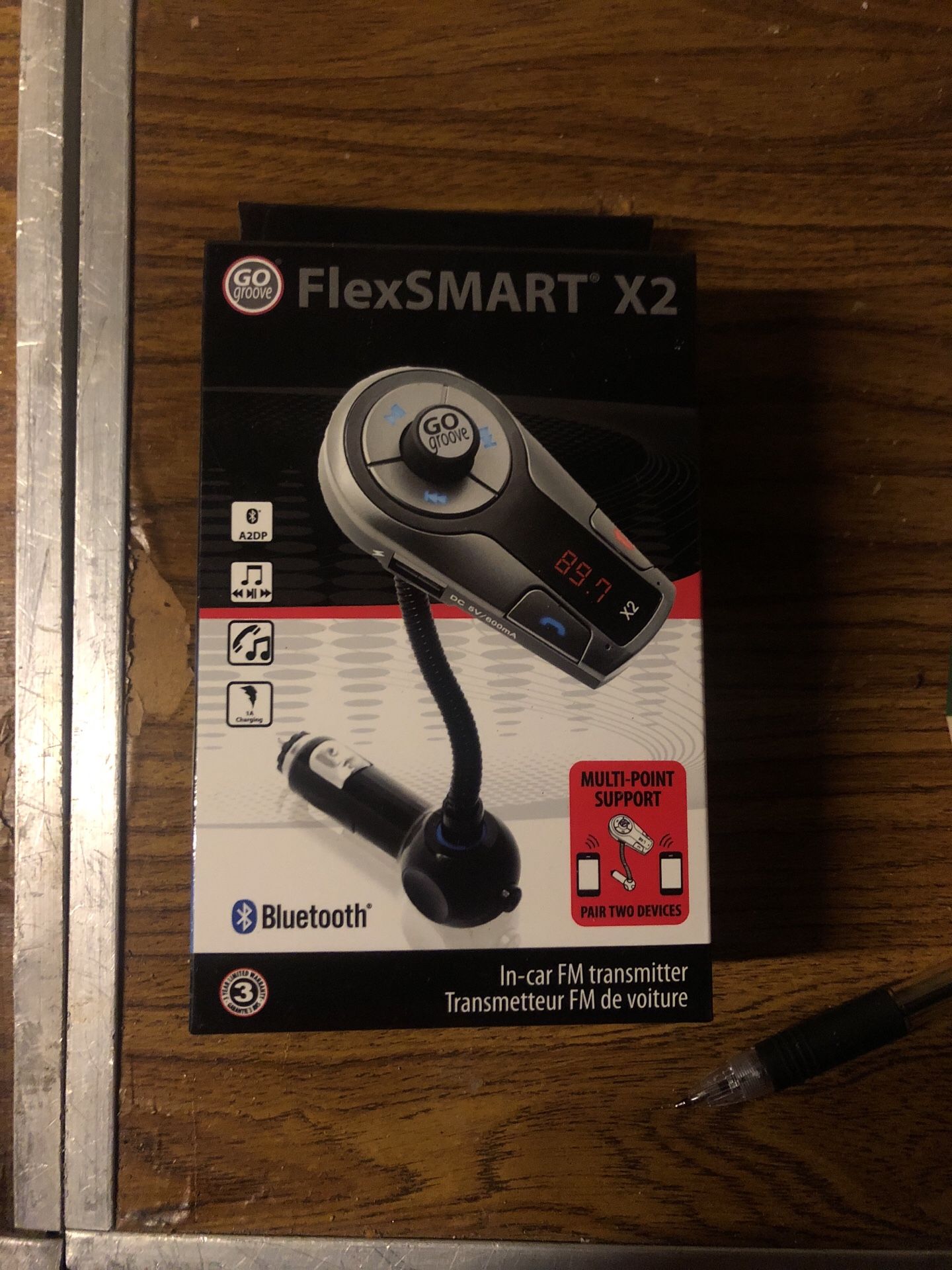 In-car FM transmitter