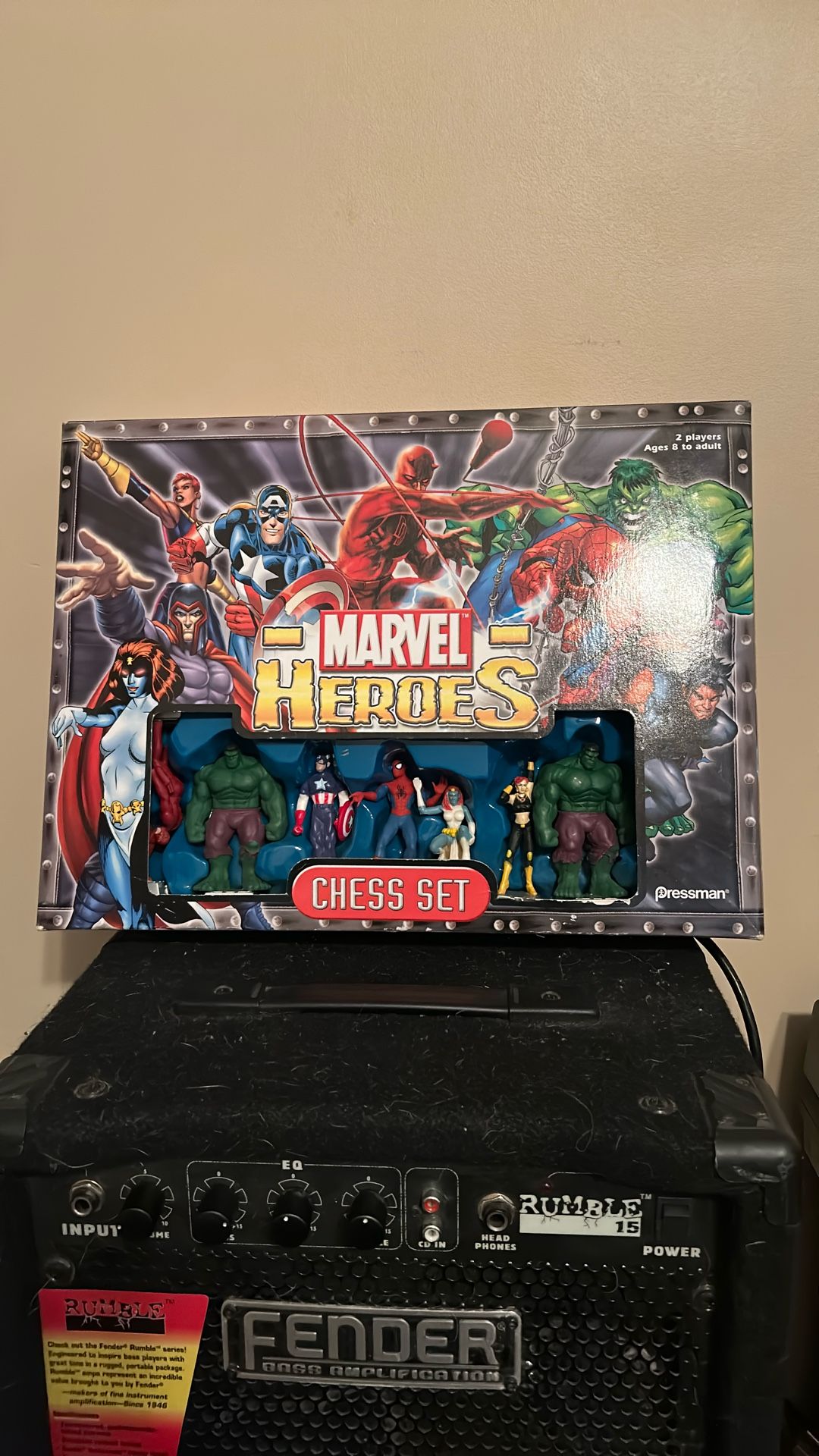 Marvel Heroes Chess Set