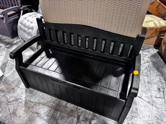 Outdoor  80 Gallon Storage Bench Deck Box