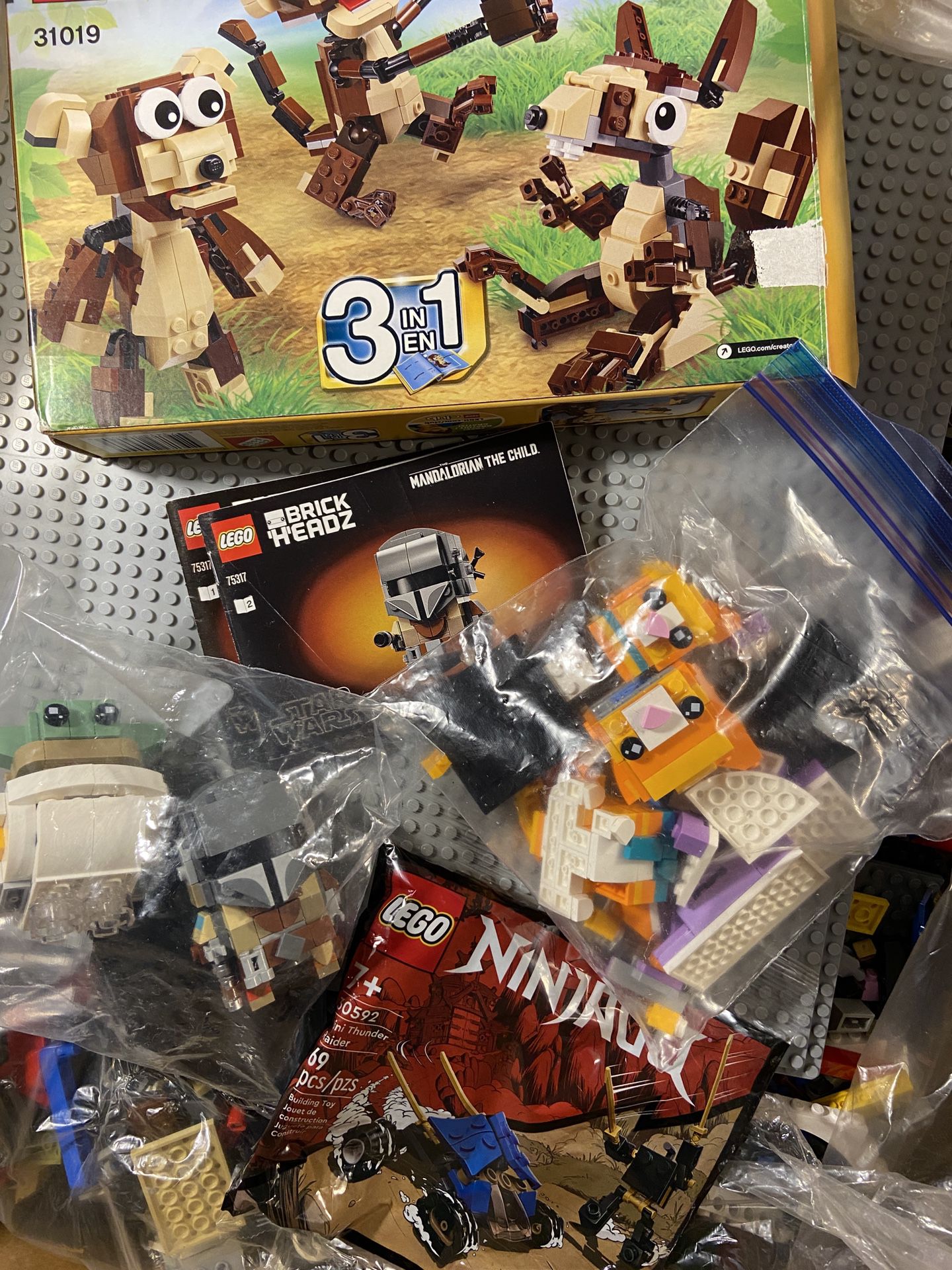 LEGO 40lb BULK LOT Minifigures Star Wars Marvel DC Minecraft Ninjago