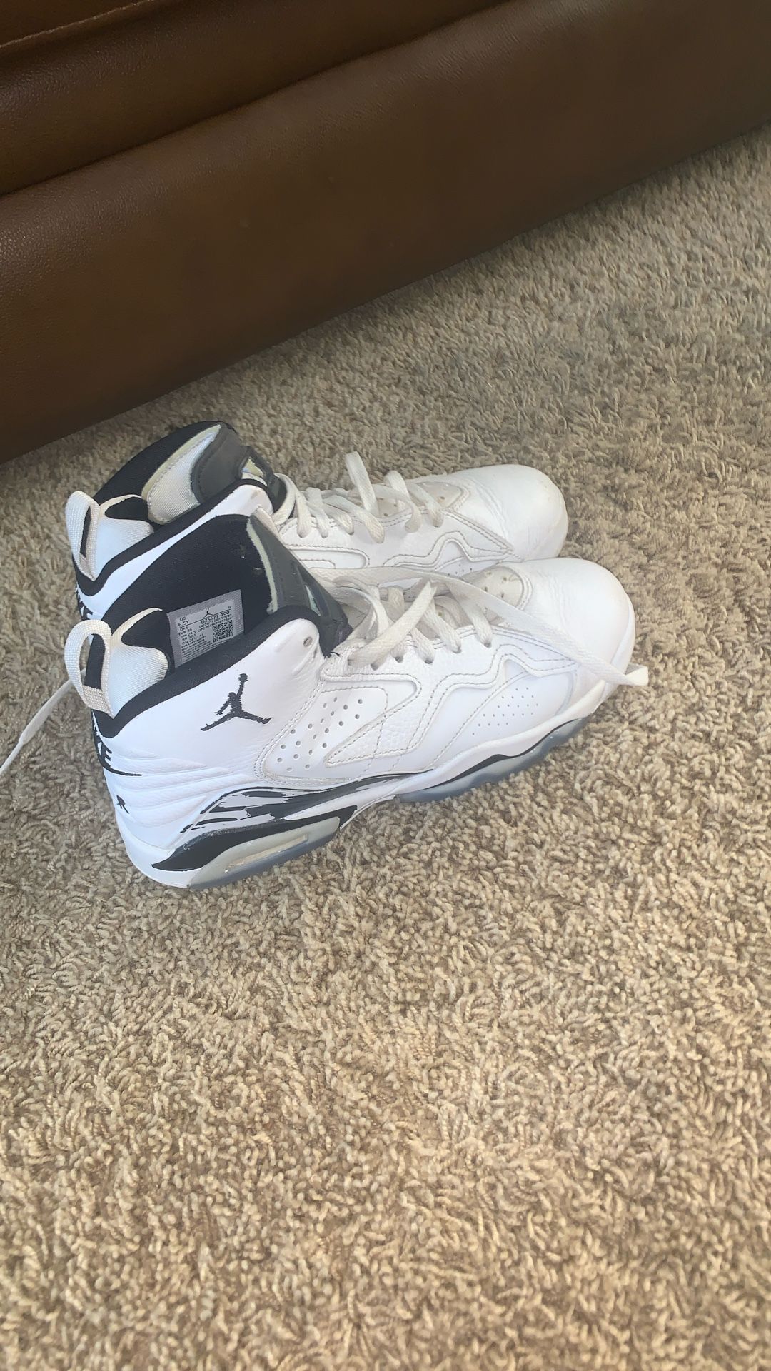 White And Black Jordan’s