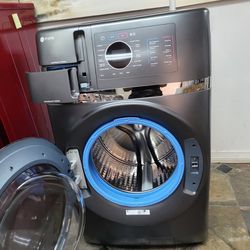 ♨️♨️GE PROFILE 2 AND ONE WASHER END ELECTRIC DRYER ULTRA CAPACIDAD ♨️ STEAM LIKE NEW 👍 