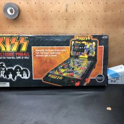 Kiss Electronic Pinball Game Collectible