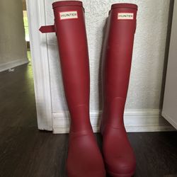 Hunter Rain Boots - Red