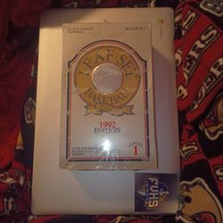 Leaf Set Baseball 1992 Edition Series 1 Sealed Box