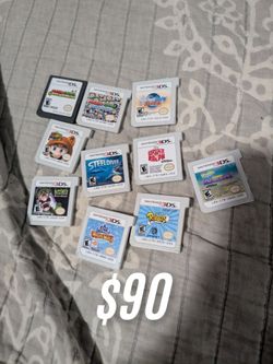 Nintendo DS and 3DS game Lot, all working, used