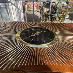 Mid-Century General Electric Wall Clock