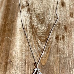 Necklace vintage  925 INDIA ! 17”