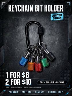 Keychain Bit Holder