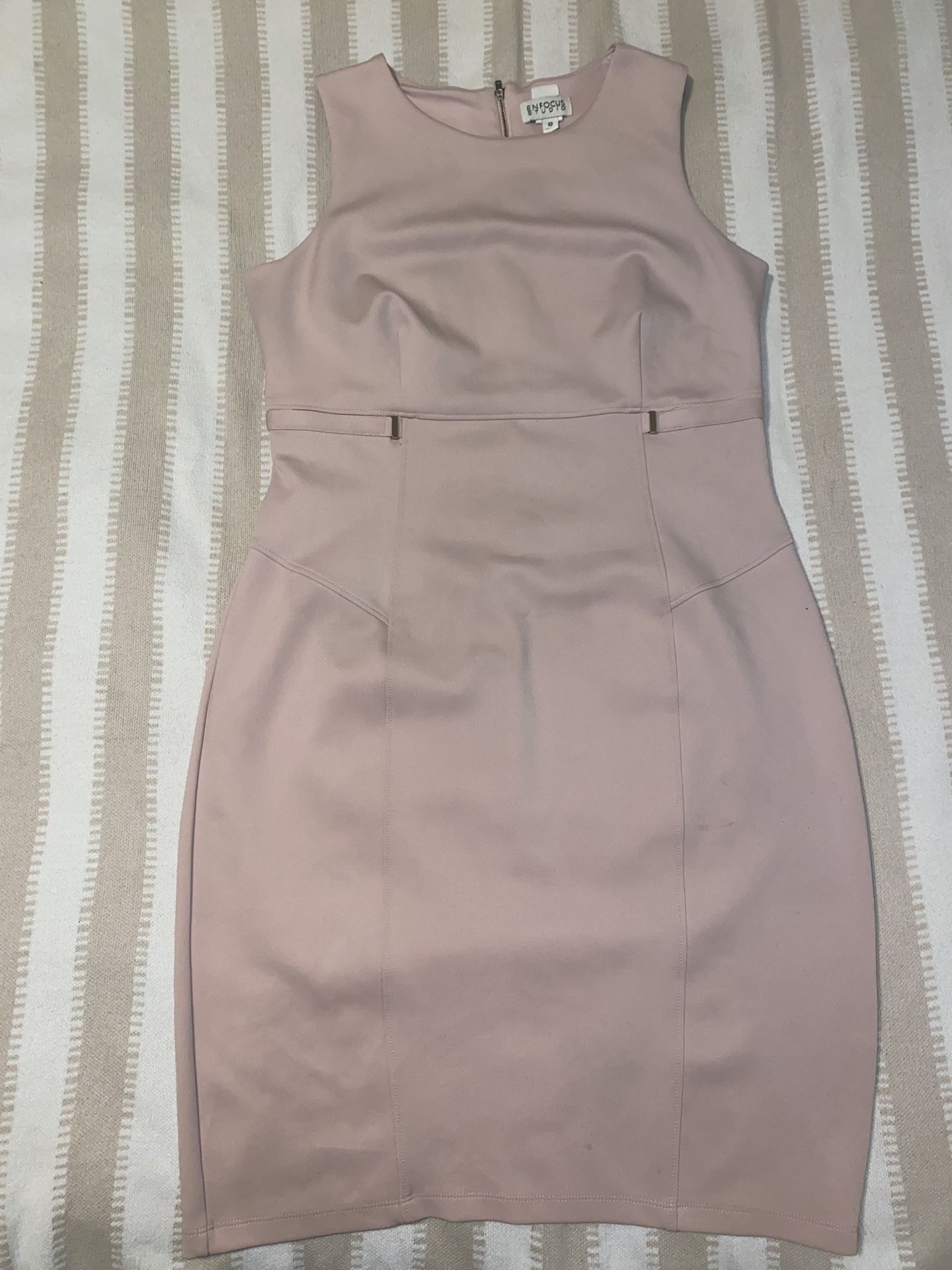 Nude Pink Cocktail Dress
