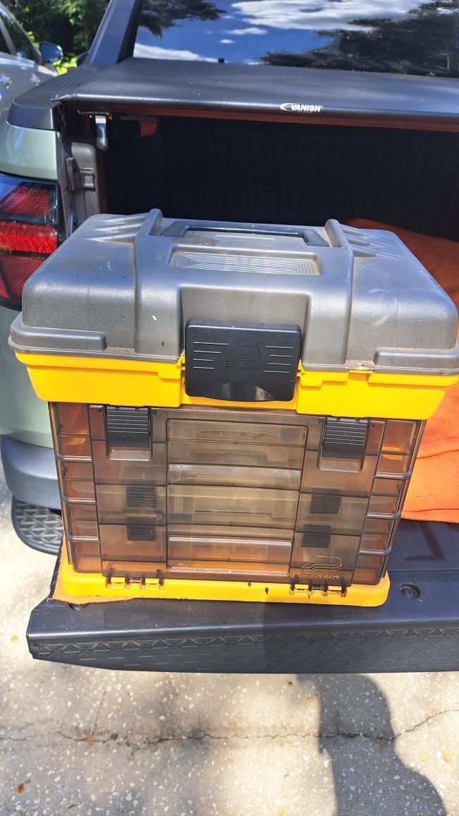 Tackle box full of fishing Gear