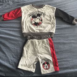 Disney Mickey Mouse 2-Piece Set – Size 4T