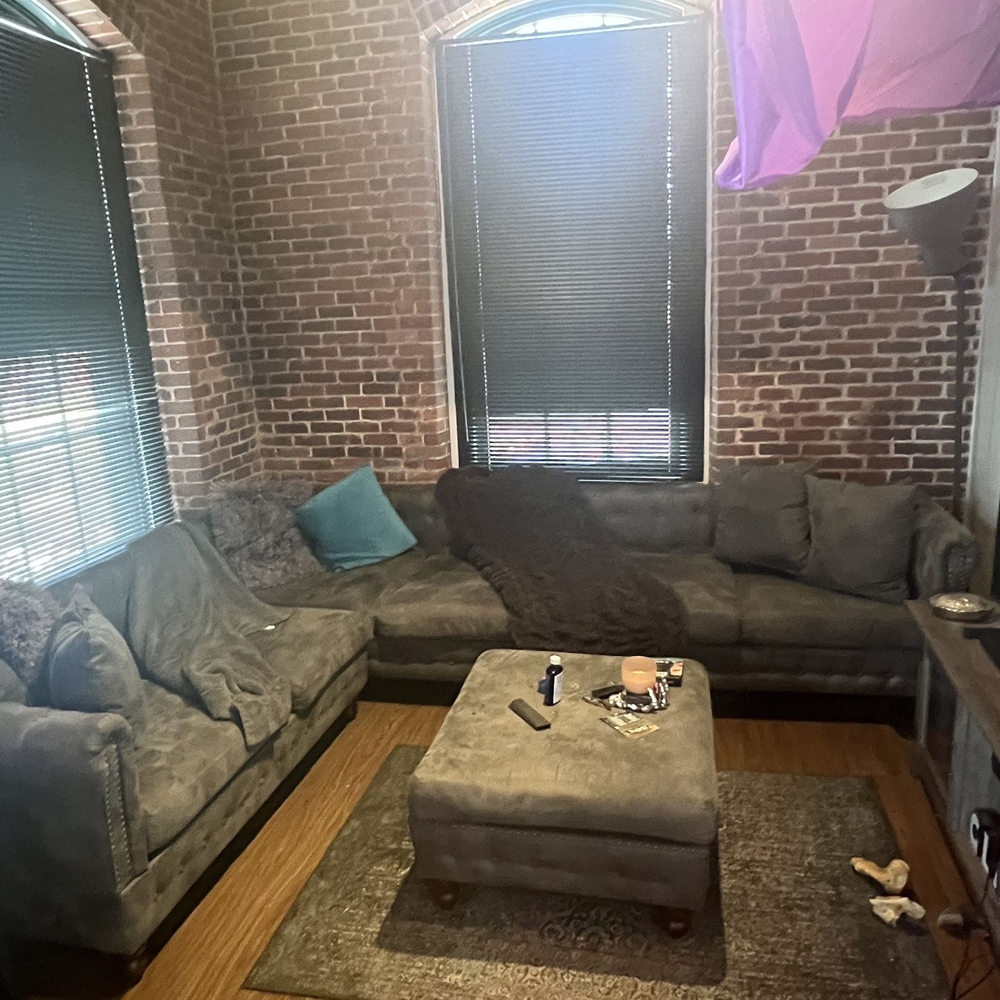 Vegan Leather Sectional