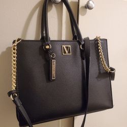 Victoria Secret Cross Body Purse (Black)