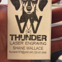 Laser Engraving Services Thunder, Laser Engraving