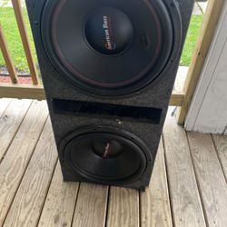 15” American Bass Subs